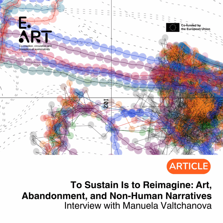 Read more about the article To Sustain Is to Reimagine: Art, Abandonment, and Non-Human Narratives. Interview with Manuela Valtchanova.